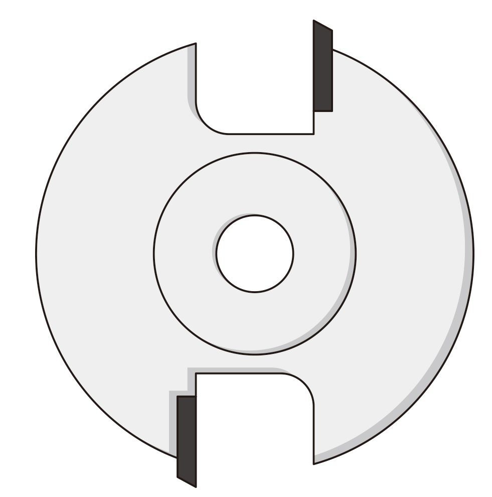 Famag HM Scheiben Nutfräser Breite 6,0mm Produktbild Famag HM Scheiben Nutfräser Breite 6,0mm