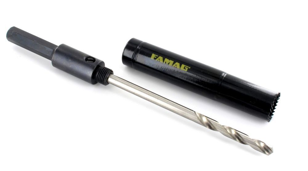 Famag Rollladen Lochsäge Set Bi-Metall HSS 17 mm Famag Rollladen Lochsäge Set Bi-Metall HSS 17 mm