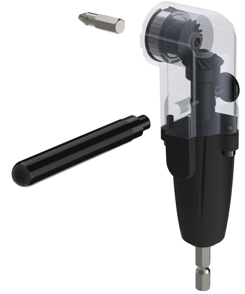 Famag Winkelschraubvorrichtung 90fix plus Holzspiralbohrer Bits Set Produktbild Famag Winkelschraubvorrichtung 90fix plus Holzspiralbohrer Bits Set bild 4