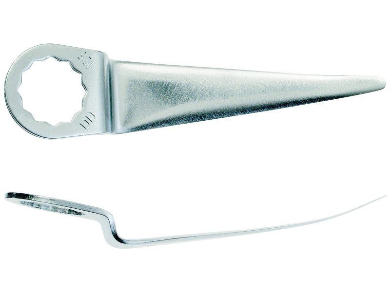 Fein Schneidmesser gerade Z Form 120 x 45 mm Pack mit 2 Stück Produktbild Fein Schneidmesser gerade Z Form 120 x 45 mm Pack mit 2 Stück