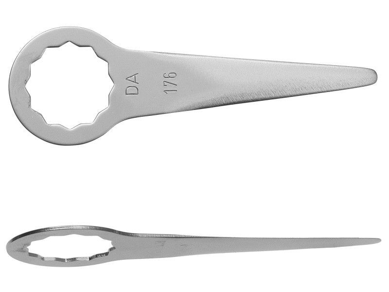 Fein Schneidmesser gerade Form 90 x 40 mm Pack mit 2 Stück Produktbild Fein Schneidmesser gerade Form 90 x 40 mm Pack mit 2 Stück