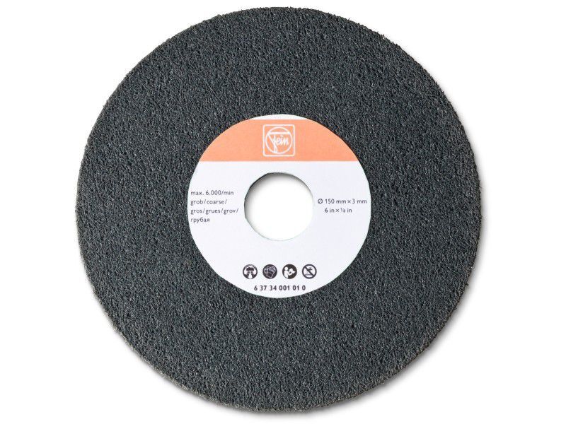 Fein Vliesscheibe gepresst 6 mm, sehr Produktbild Fein Vliesscheibe gepresst 6 mm, sehr