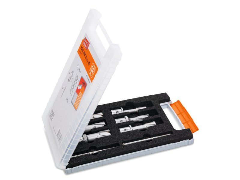 Fein Zubehörset Best of Kernbohrer HM-Ultra 35 W 12,14,16,18,20,22 mm Produktbild Fein Zubehörset Best of Kernbohrer HM-Ultra 35 W 12,14,16,18,20,22 mm