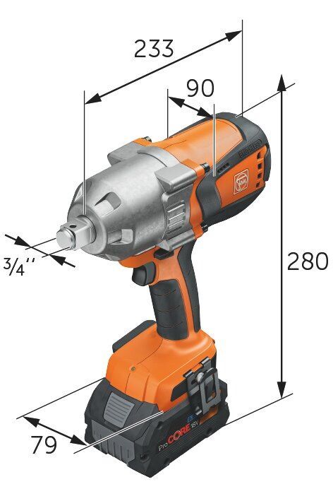 Produktbild Akku-Schlagschrauber ASCD 18-1000 W34 AS Set 8 Ah ProCORE bild 2