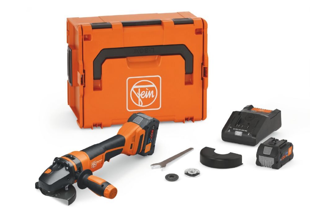Produktbild Fein Akku Winkelschleifer CCG 18-125-12 PD-SEC Set 8Ah ProCORE AS