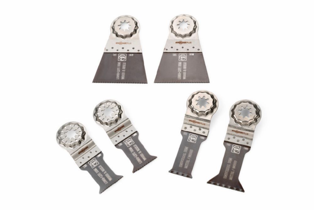 Fein Elektrowerkzeuge Tauchsägeblätter E-Cut Starlock Plus Wood + Metal Aufnahme SLP für Multitool Produktbild Fein Elektrowerkzeuge Tauchsägeblätter E-Cut Starlock Plus Wood + Metal Aufnahme SLP für Multitool