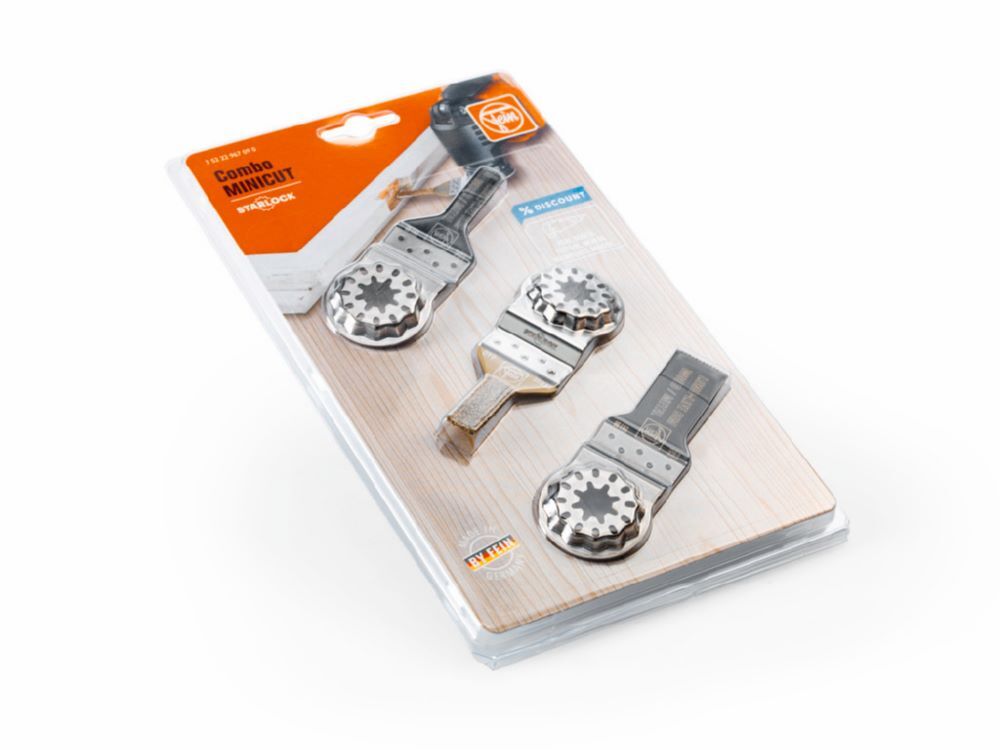 Fein Elektowerkzeuge Set Combo Starlock Mini Cut Aufnahme SL für Multitool Produktbild Fein Elektowerkzeuge Set Combo Starlock Mini Cut Aufnahme SL für Multitool bild 3