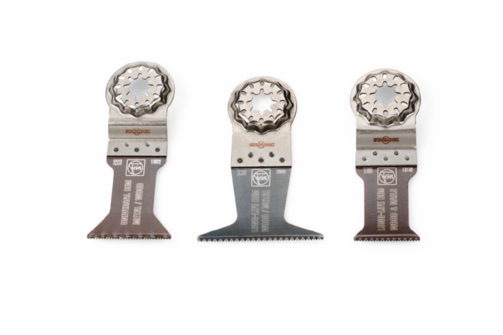 Fein Elektrowerkzeuge Tauchsägeblätter E-Cut Combo Starlock Wood + Metal Aufnahme SLfür Multitool Produktbild Fein Elektrowerkzeuge Tauchsägeblätter E-Cut Combo Starlock Wood + Metal Aufnahme SLfür Multitool