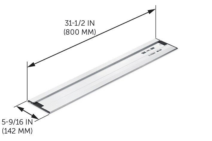 Produktbild Führungsschiene 800 mm für Handkreissägen bild 2