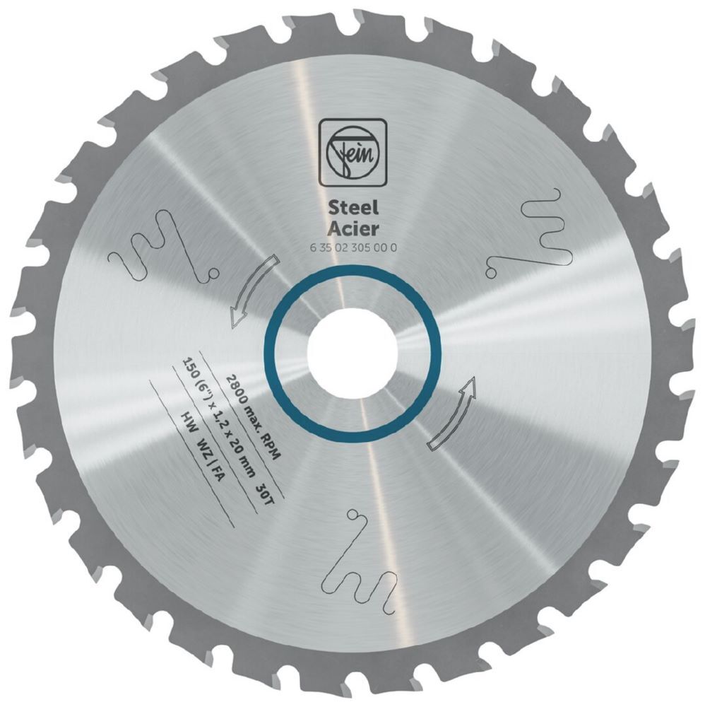 Produktbild Fein Handkreissägeblatt für Stahl Durchmesser 150 mm