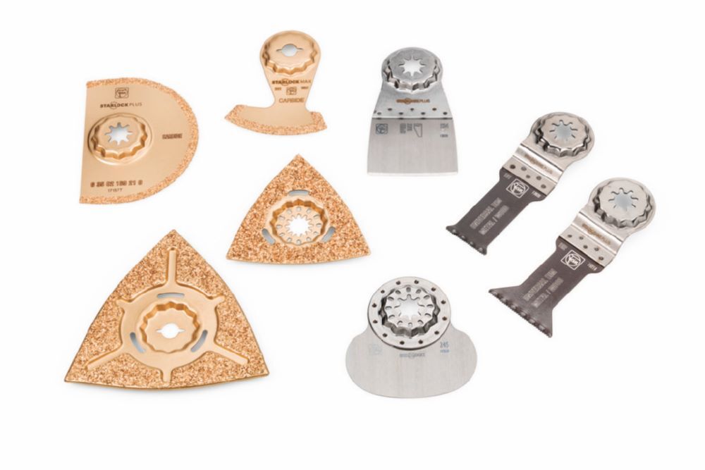 Fein Elektrowerkzeuge Profi Set StarlockMax Sanitär Aufnahme SLM für Multitool Produktbild Fein Elektrowerkzeuge Profi Set StarlockMax Sanitär Aufnahme SLM für Multitool