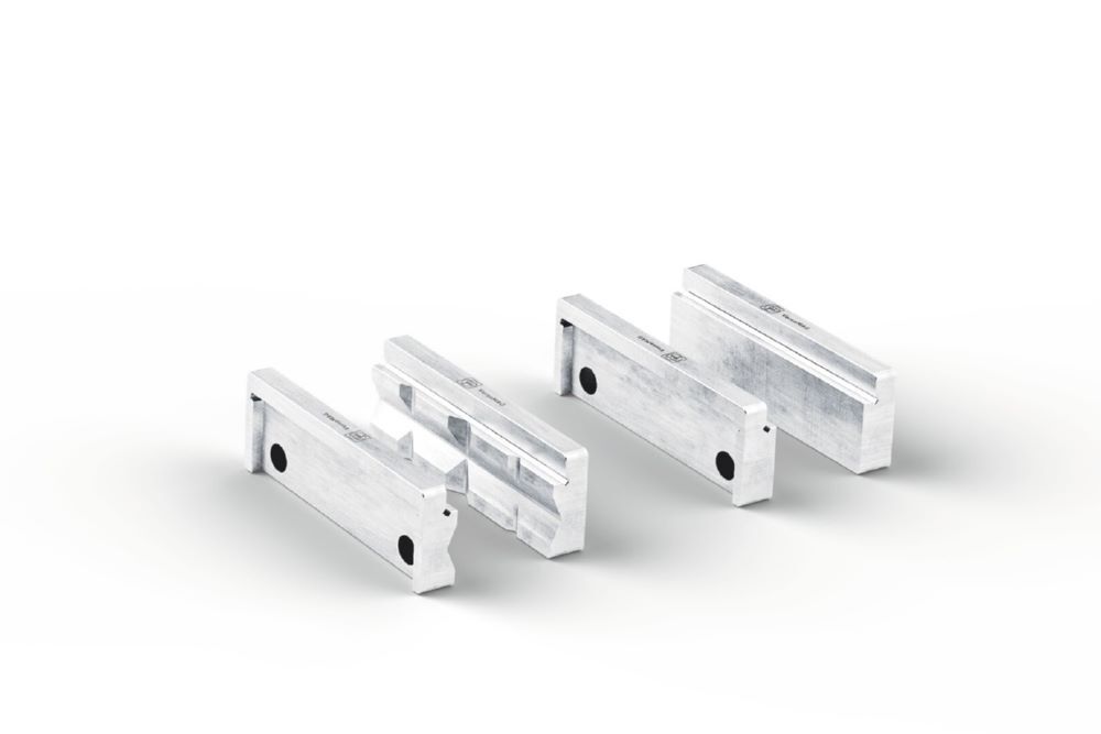 Produktbild Fein Schutzbackenpaar Set Prisma und Blank 110 mm Aluminium VersaMAG  