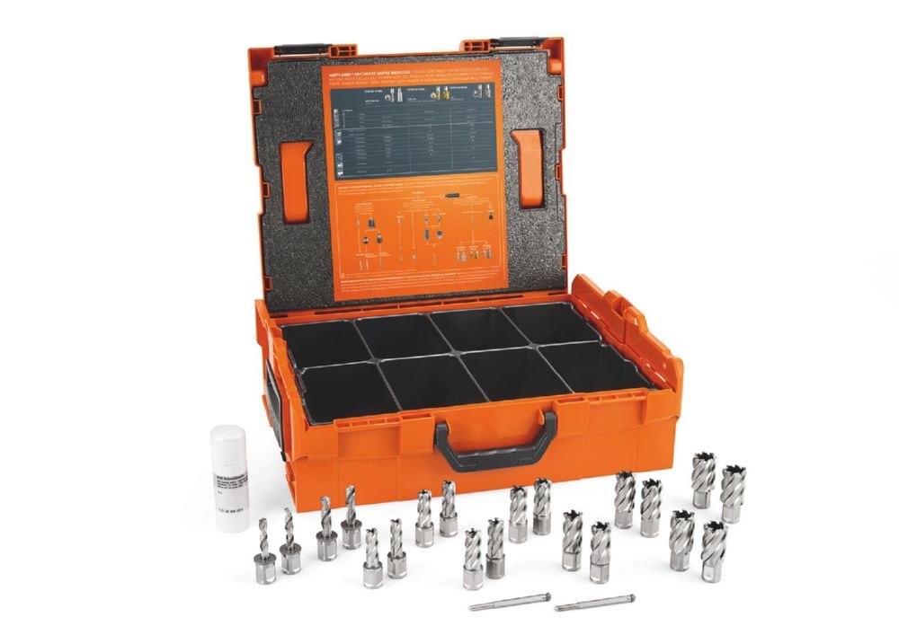 Produktbild Fein Kernbohrer Truckframe-Set 3/4 in Weldon / HSS SPECIAL 25