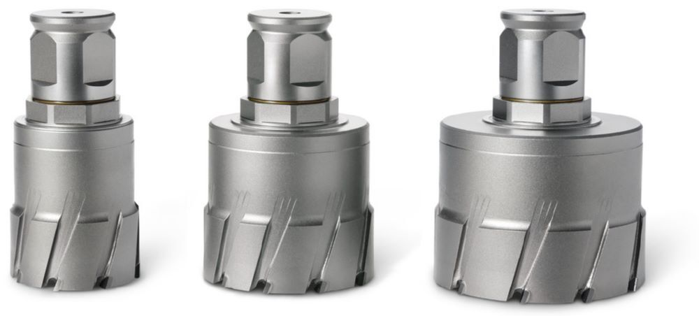 Fein HM Ultra 50 Kernbohrer 100 mm mit QuickIN MAX Weldon 32 Produktbild Fein HM Ultra 50 Kernbohrer 100 mm mit QuickIN MAX Weldon 32