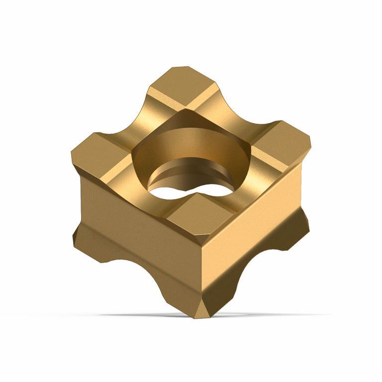 Fein Elektrowerkzeuge Wendeschneidplatte SX Radius 2,5 mm für Edelstahl Produktbild Fein Elektrowerkzeuge Wendeschneidplatte SX Radius 2,5 mm für Edelstahl