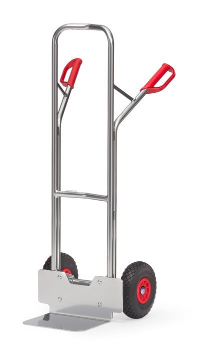 FETRA Alu-Stapelkarre A1325P PU-Bereifung auf Kunststoff-Felgen Produktbild FETRA Alu-Stapelkarre A1325P PU-Bereifung auf Kunststoff-Felgen