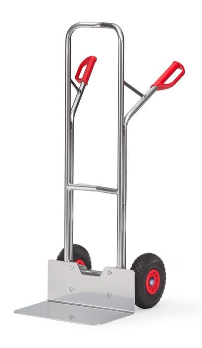 FETRA Alu-Stapelkarre A1326P Tragkraft 200 kg Bereifung PU-Vollmaterial Produktbild FETRA Alu-Stapelkarre A1326P Tragkraft 200 kg Bereifung PU-Vollmaterial