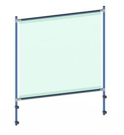 Fetra Anbausatz Infektionsschutzrahmen für Modelle 2403, 2423 und 2443 Produktbild Fetra Anbausatz Infektionsschutzrahmen für Modelle 2403, 2423 und 2443