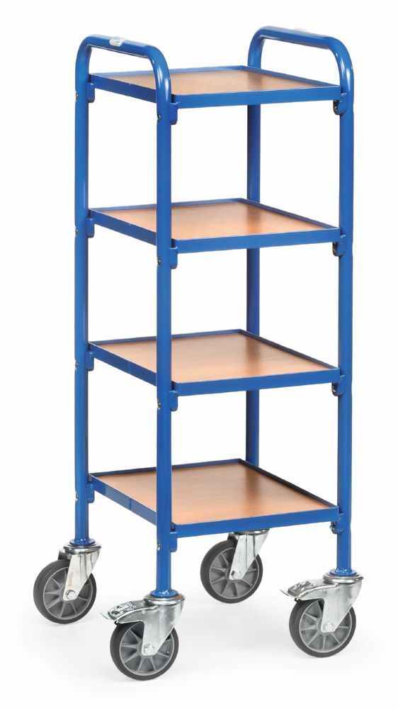 Fetra Beistellwagen 32920 mit 4 Böden 513 x 1130 x 430 mm Produktbild Fetra Beistellwagen 32920 mit 4 Böden 513 x 1130 x 430 mm