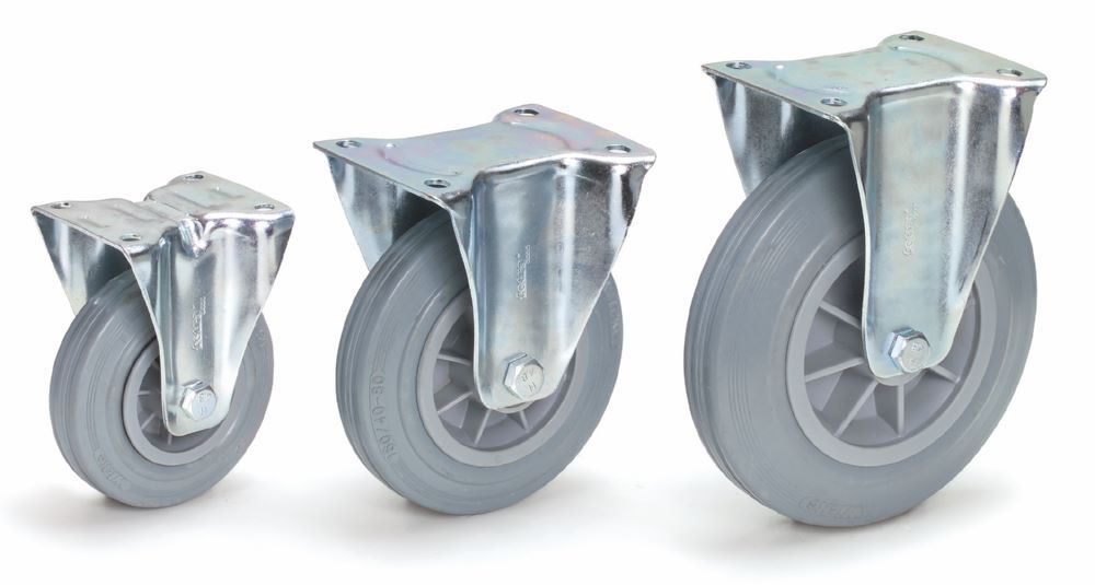 Fetra Bockrolle 160 x 40 mm Stahlblech verzinkt Produktbild Fetra Bockrolle 160 x 40 mm Stahlblech verzinkt