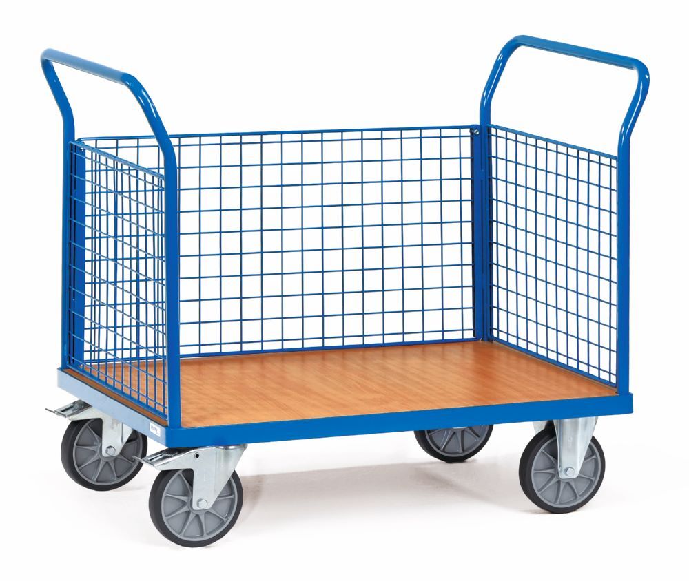 Fetra Dreiwandwagen 1531 Transportwagen 609 x 990 x 1180 mm Produktbild Fetra Dreiwandwagen 1531 Transportwagen 609 x 990 x 1180 mm