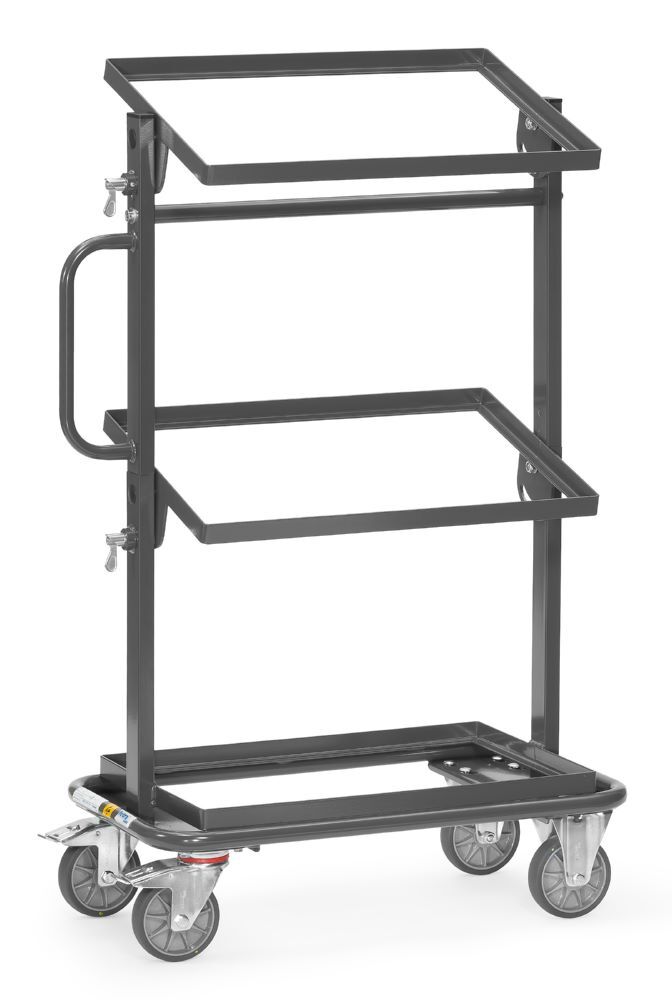 Fetra ESD Beistellwagen 92910 offener Rahmen 3 Etagen Produktbild Fetra ESD Beistellwagen 92910 offener Rahmen 3 Etagen