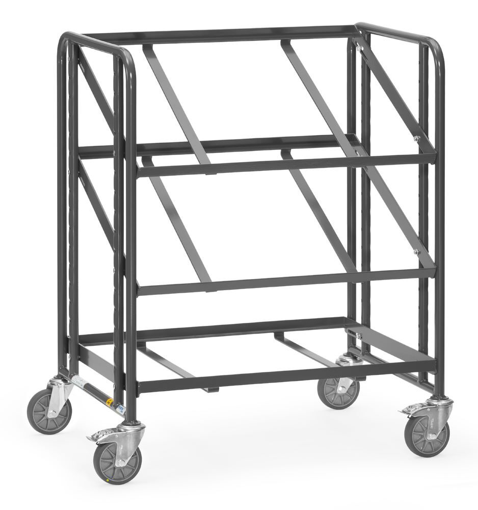 Fetra ESD Eurokastenwagen 9390 Maße 666 x 1101 x 935 mm Produktbild Fetra ESD Eurokastenwagen 9390 Maße 666 x 1101 x 935 mm