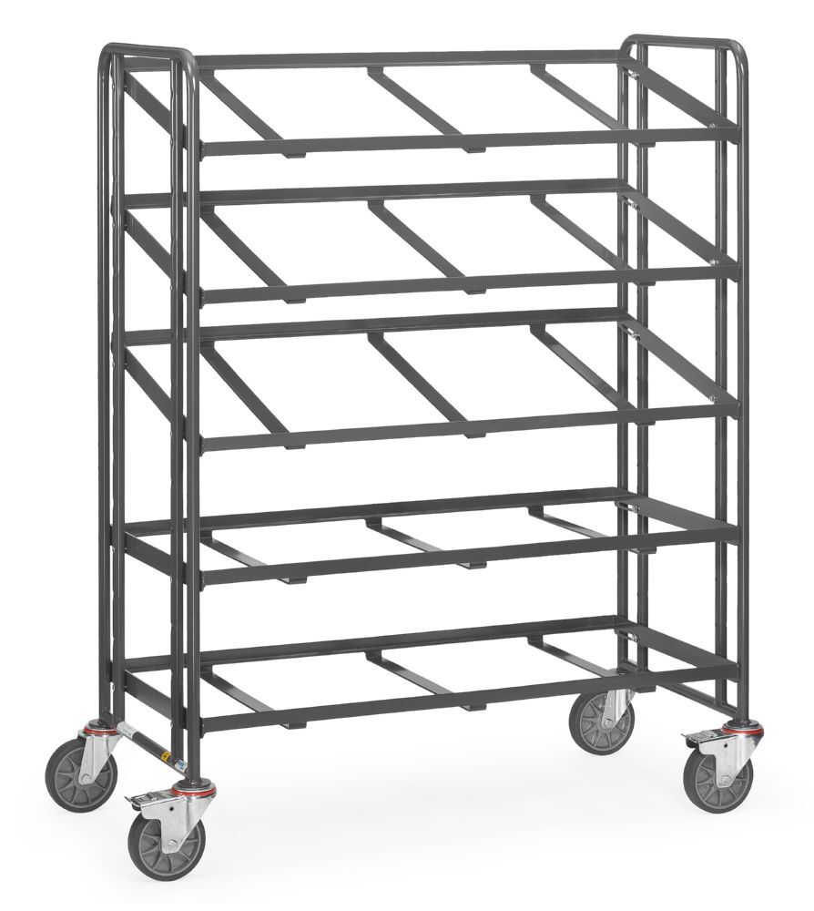 Fetra ESD Transportwagen Eurokastenwagen 9383 Rahmen offen Produktbild Fetra ESD Transportwagen Eurokastenwagen 9383 Rahmen offen