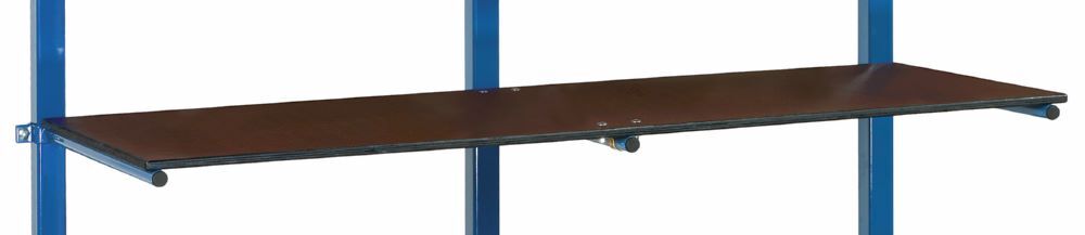 Fetra Etagenboden für Tragarmwagen mit PVC 600 x 45 x 1600 mm