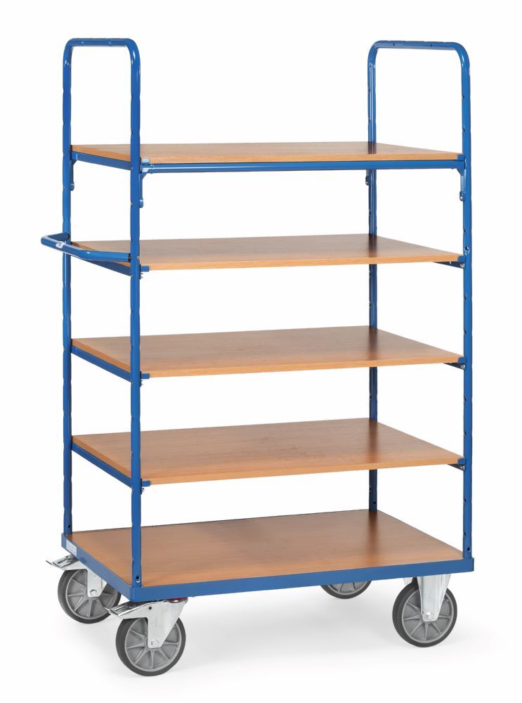 Fetra Etagenwagen 8342 5 Etagen 709 x 1800 x 1169 mm Produktbild Fetra Etagenwagen 8342 5 Etagen 709 x 1800 x 1169 mm