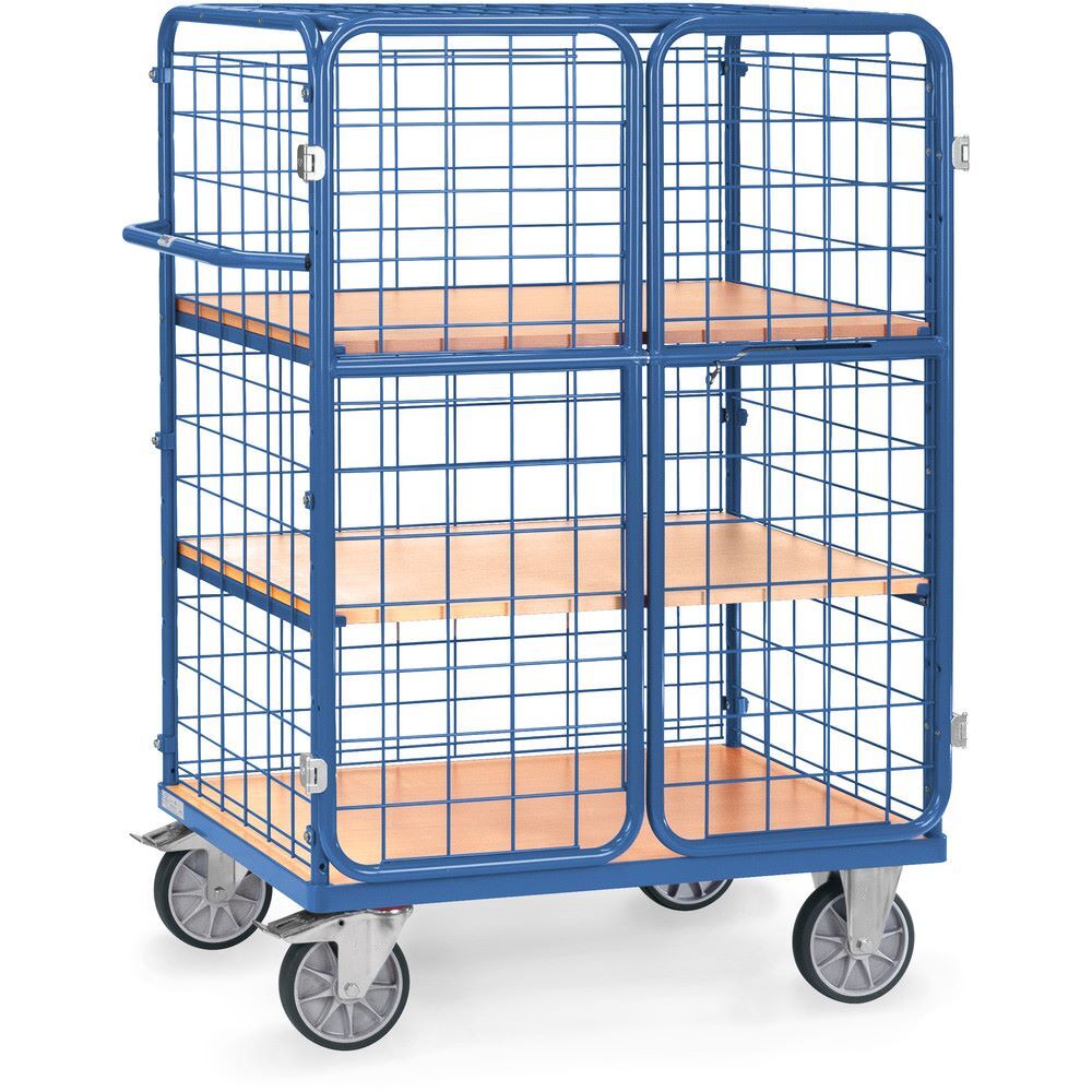 FETRA Etagenwagen 8483 3DE mit Gitter 830 x 1369 x 1552 mm Produktbild FETRA Etagenwagen 8483 3DE mit Gitter 830 x 1369 x 1552 mm bild 2