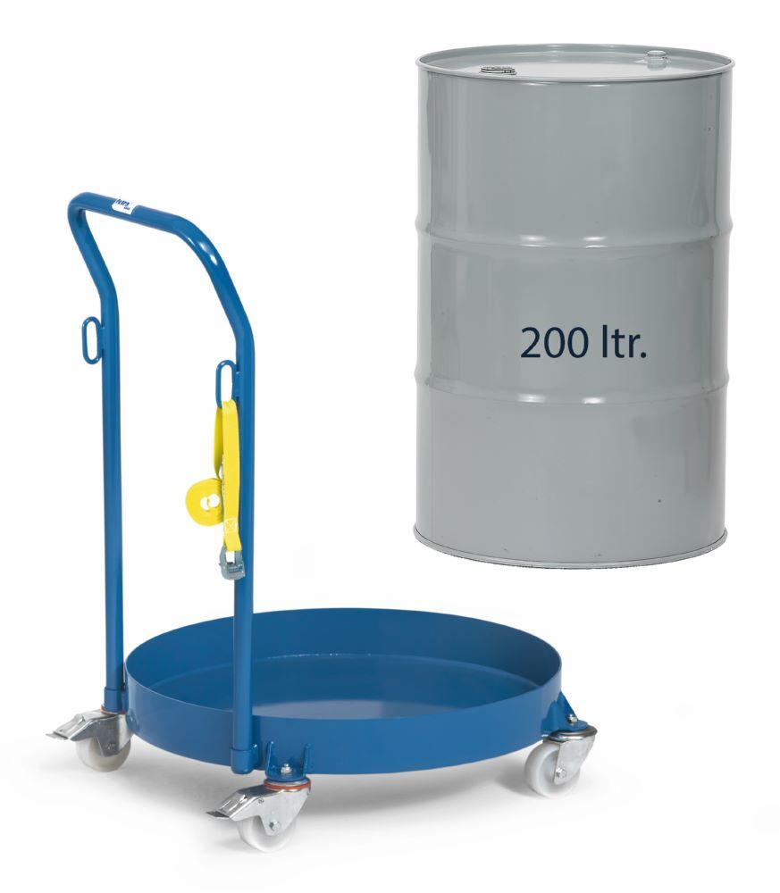 Fetra Fassroller 13610 mit Schiebebügel Tragkraft 250 kg Produktbild Fetra Fassroller 13610 mit Schiebebügel Tragkraft 250 kg bild 2