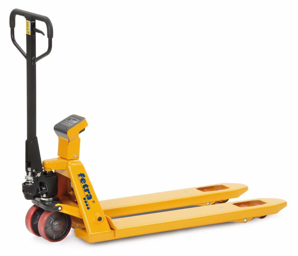 Fetra Gabelhubwagen mit Waage Gabellänge 1150 mm 2122 - 2 Tonnen Produktbild Fetra Gabelhubwagen mit Waage Gabellänge 1150 mm 2122 - 2 Tonnen