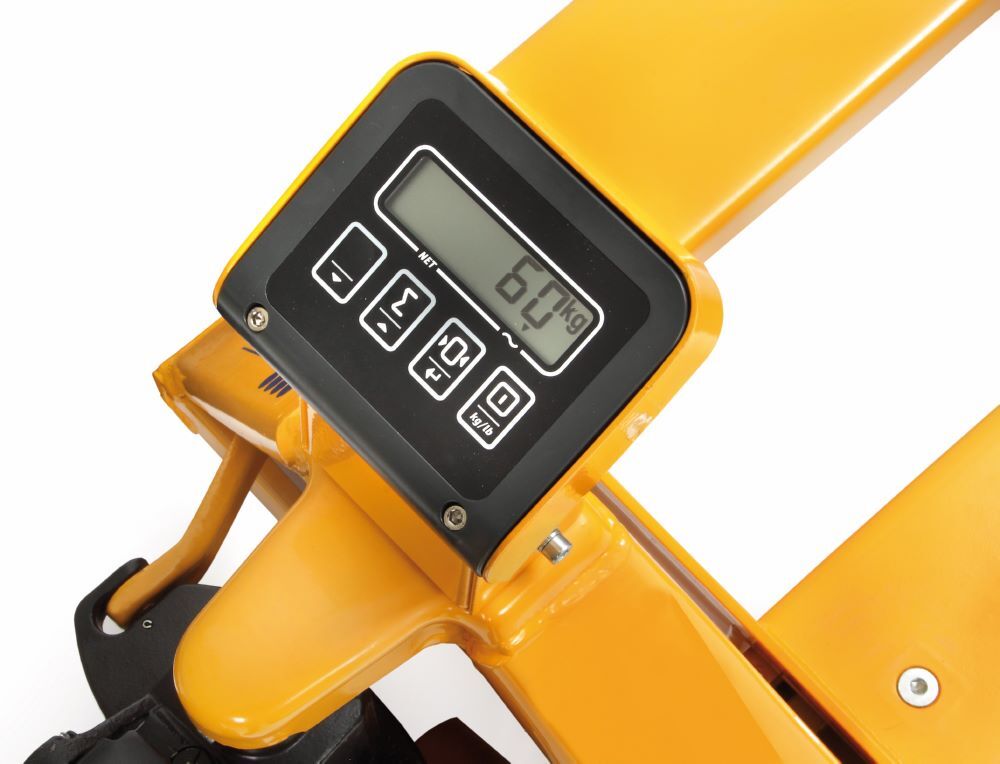 Fetra Gabelhubwagen mit Waage Gabellänge 1150 mm 2122 - 2 Tonnen Produktbild Fetra Gabelhubwagen mit Waage Gabellänge 1150 mm 2122 - 2 Tonnen bild 2