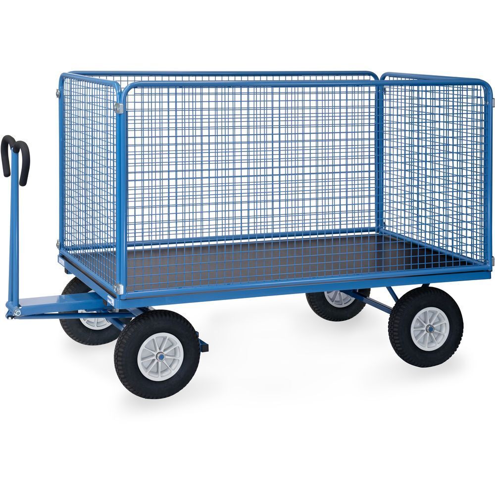 Produktbild FETRA Handpritschenwagen 6446P pulverbeschichtet RAL 5007