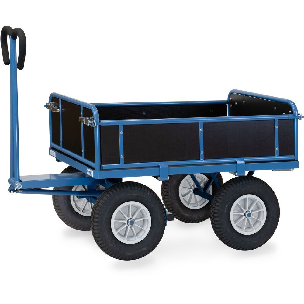 Produktbild FETRA Handpritschenwagen 6454P mit Bordwänden