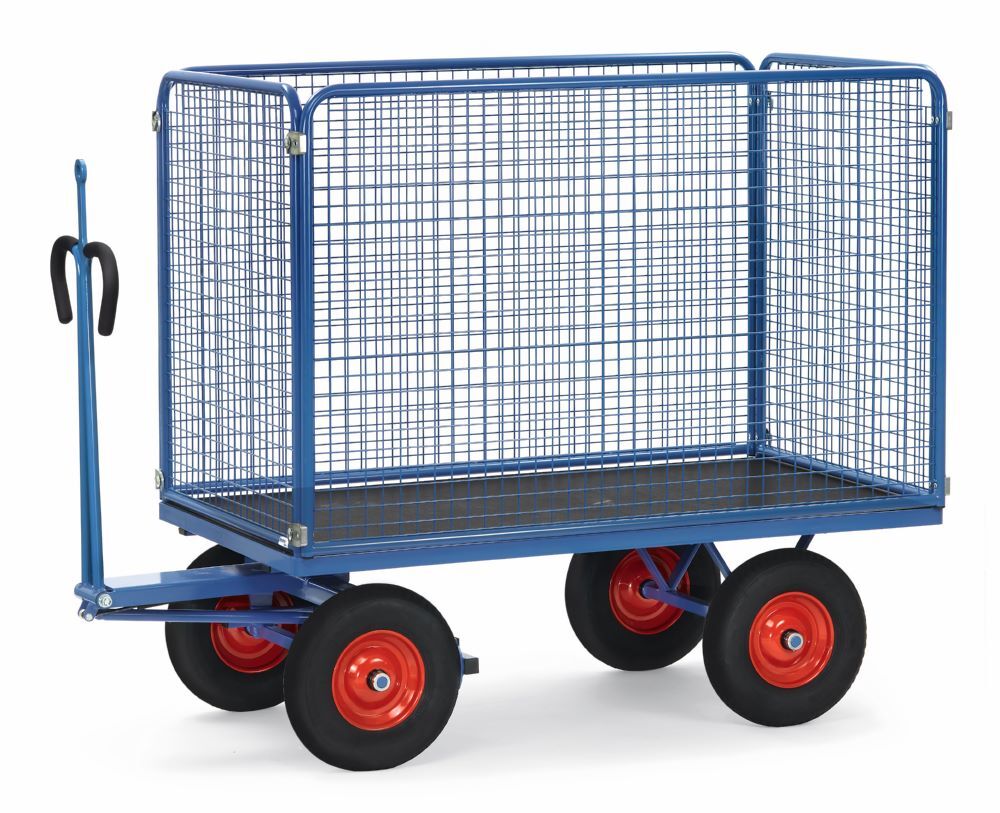 Fetra Handpritschenwagen 6445VZ mit Zugöse Höhe 1480 mm Länge 1950 mm Produktbild Fetra Handpritschenwagen 6445VZ mit Zugöse Höhe 1480 mm Länge 1950 mm