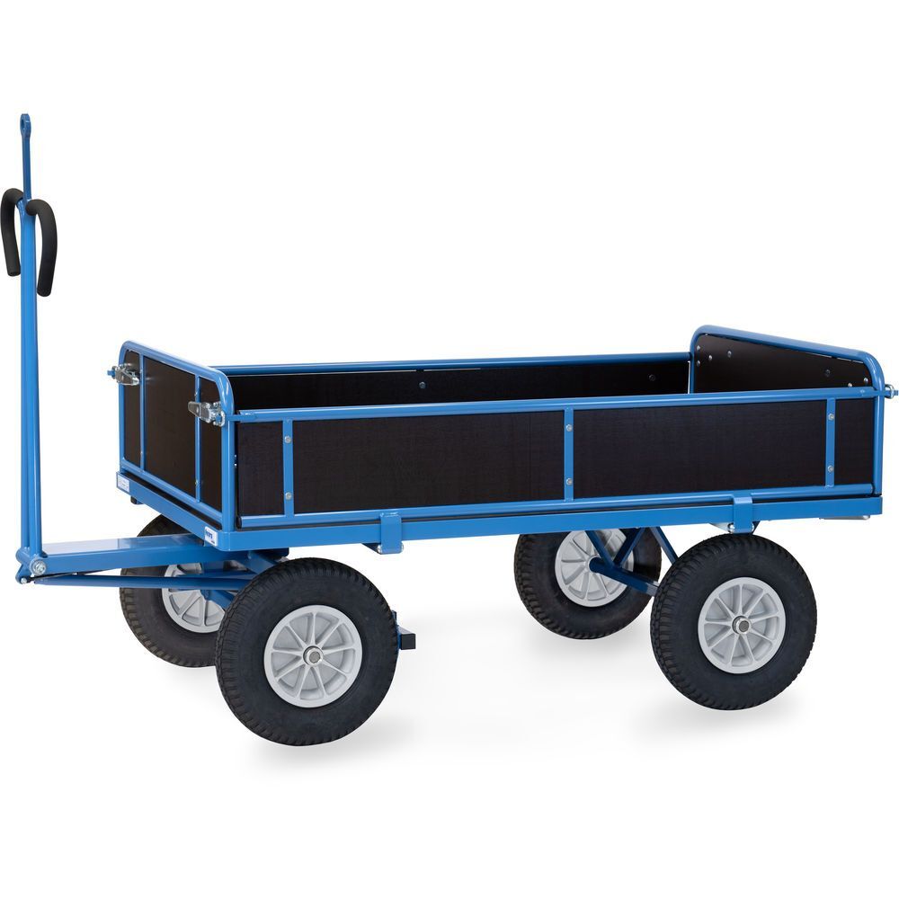 Produktbild FETRA Handpritschenwagen 6455PZ mit Zugöse L 1960 x H 1200 x B 925 mm