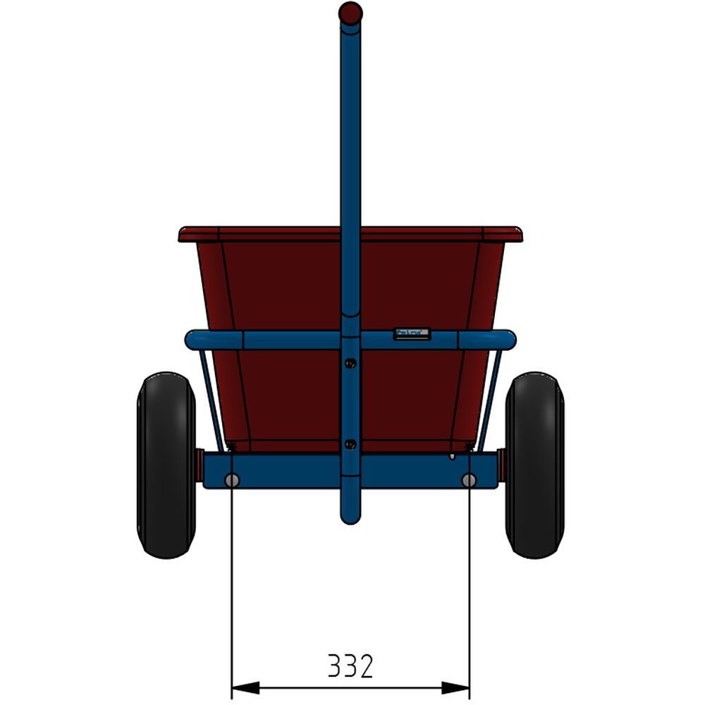 Produktbild Handwagen 4101P - PU-Räder Ø260 mm bild 2