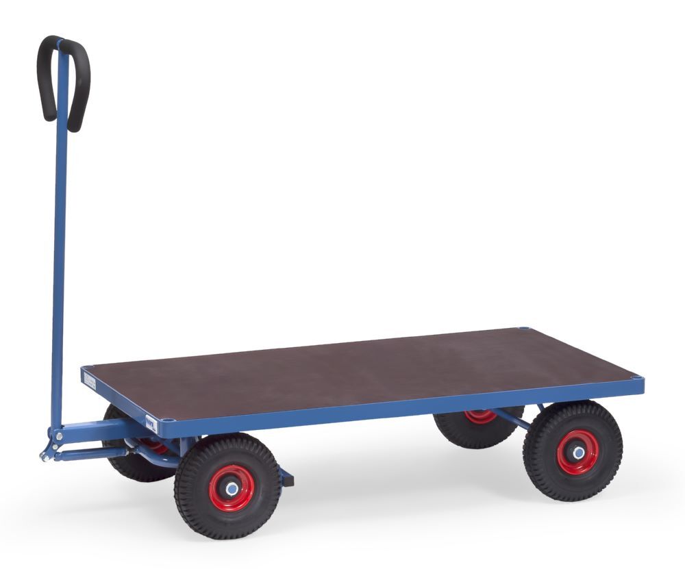 Fetra Handwagen 4001 Vollgummiräder mit Drehschemel-Lenkung Produktbild Fetra Handwagen 4001 Vollgummiräder mit Drehschemel-Lenkung