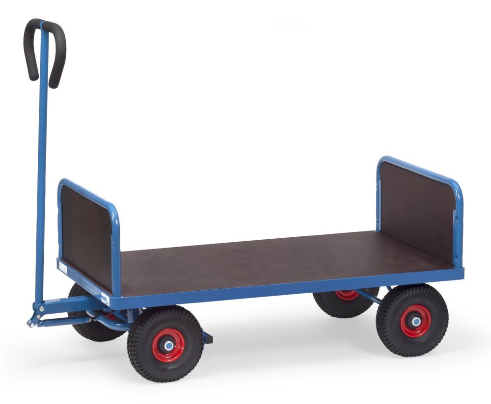 Fetra Handwagen 4021 Vollgummiräder mit 2 Stirnwänden 300 mm hoch Produktbild Fetra Handwagen 4021 Vollgummiräder mit 2 Stirnwänden 300 mm hoch