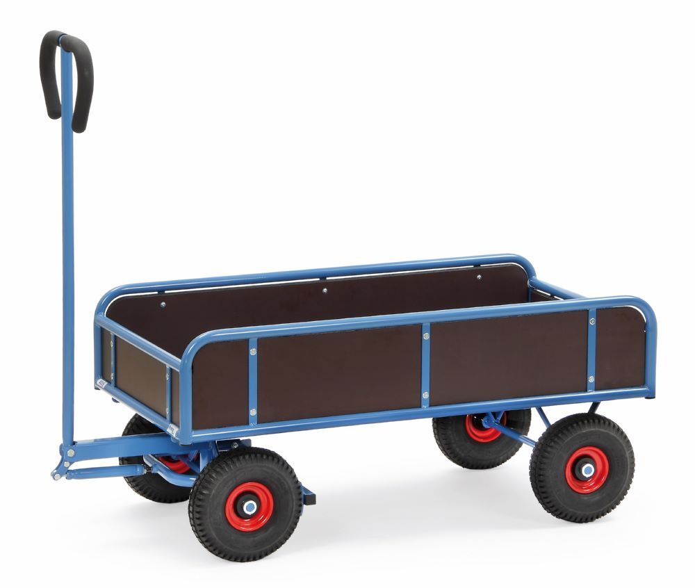 Fetra Handwagen 4124 Vollgummiräder Produktbild Fetra Handwagen 4124 Vollgummiräder bild 1