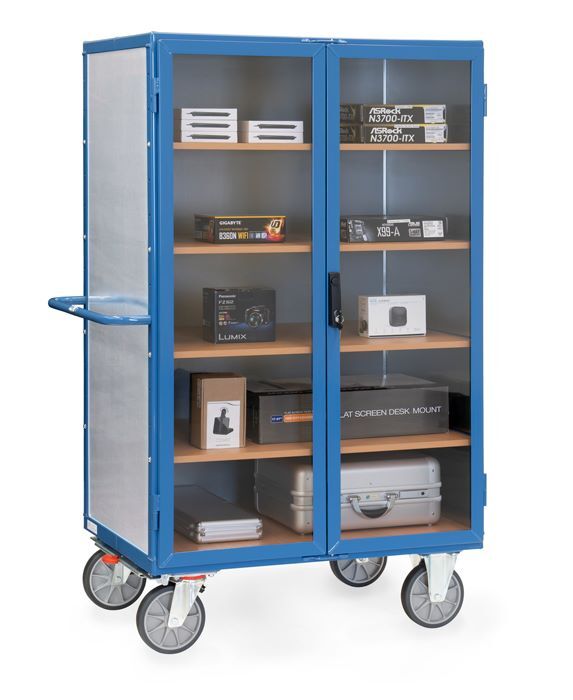 FETRA Kastenwagen 5792 mit Stahlblechwänden B 745 x H 1792 x L 1170 mm Produktbild FETRA Kastenwagen 5792 mit Stahlblechwänden B 745 x H 1792 x L 1170 mm bild 3