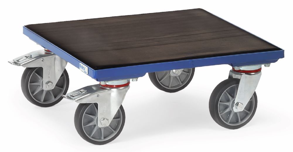 Fetra Kistenroller 500 x 201 x 500 mm 2166 Riefengummi Produktbild Fetra Kistenroller 500 x 201 x 500 mm 2166 Riefengummi