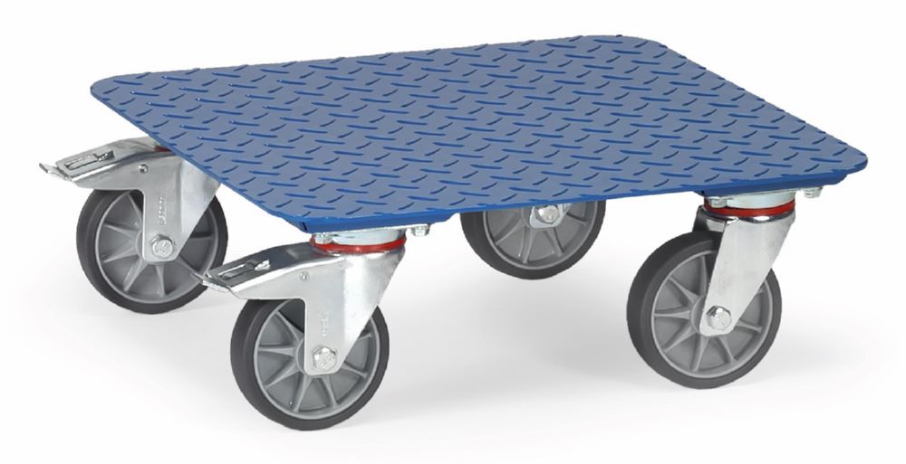 Fetra Kistenroller 1167 Riffelblech 500 x 185 x 500 mm Produktbild Fetra Kistenroller 1167 Riffelblech 500 x 185 x 500 mm