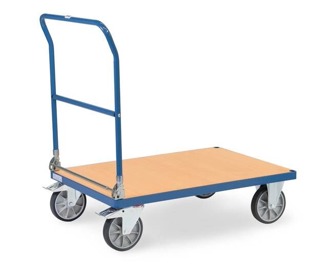 Fetra Klappwagen mit Schiebebügel klappbar 1200 x 800 mm Produktbild Fetra Klappwagen mit Schiebebügel klappbar 1200 x 800 mm