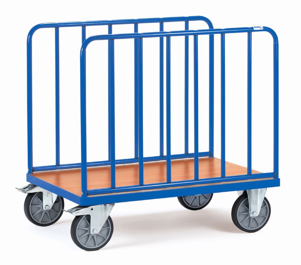 Fetra Längswandwagen 2571 mit Seitengitter 609 x 1025 x 1060 mm Produktbild Fetra Längswandwagen 2571 mit Seitengitter 609 x 1025 x 1060 mm
