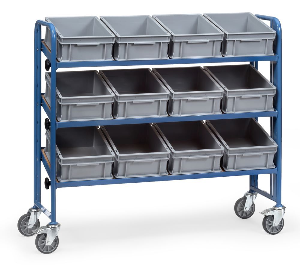 Fetra Montagewagen 2884 mit 4 Lenkrollen 477 x 1197 x 1355 mm Produktbild Fetra Montagewagen 2884 mit 4 Lenkrollen 477 x 1197 x 1355 mm