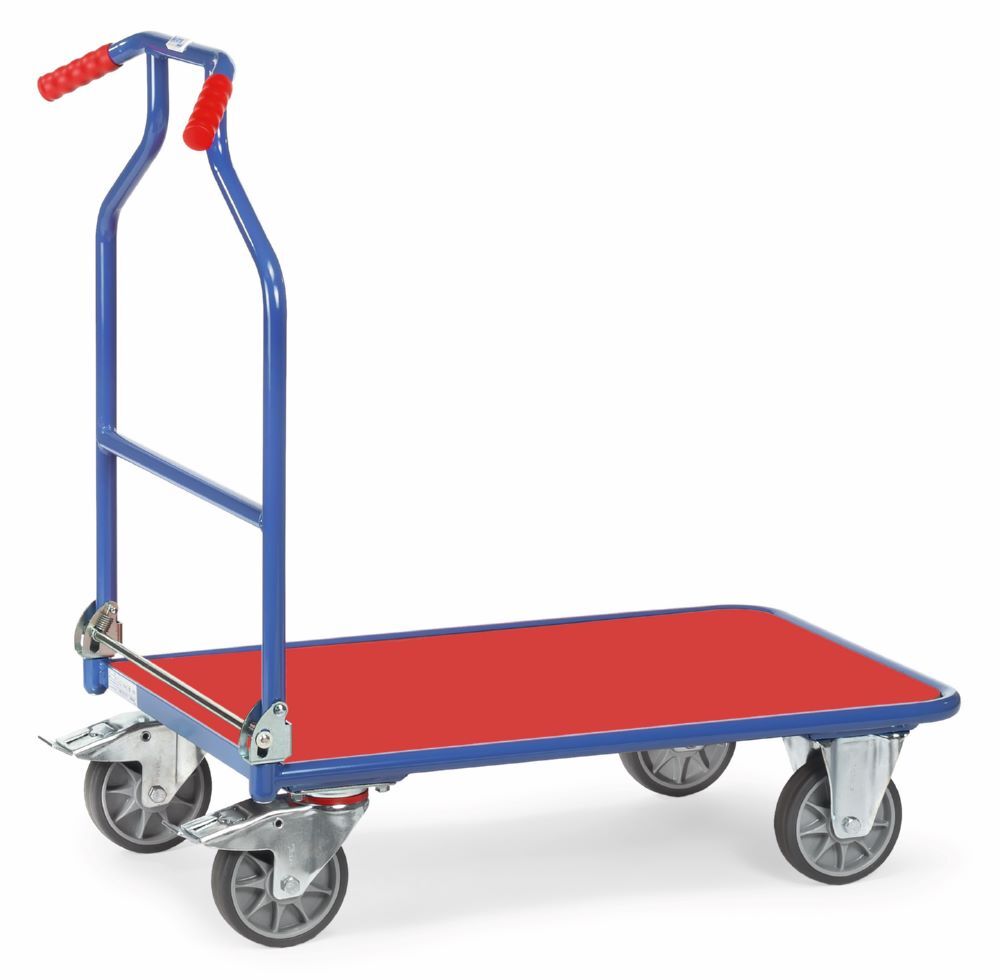 Fetra Optiliner Transportwagen 3301 Maße 620 x 1030 x 1010 mm blau rot Fetra Optiliner Transportwagen 3301 Maße 620 x 1030 x 1010 mm blau rot