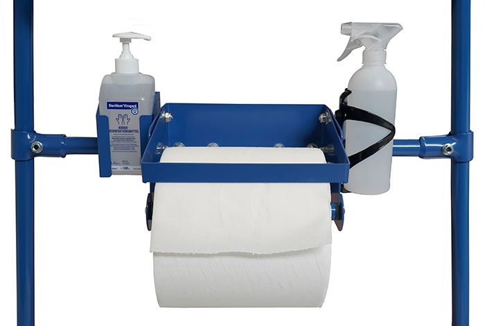 FETRA Papierrollenhalter Zubehör Tischwagen 800 mm breit Produktbild FETRA Papierrollenhalter Zubehör Tischwagen 800 mm breit bild 2